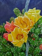 Michele Telford 'Cactus Flower #2
